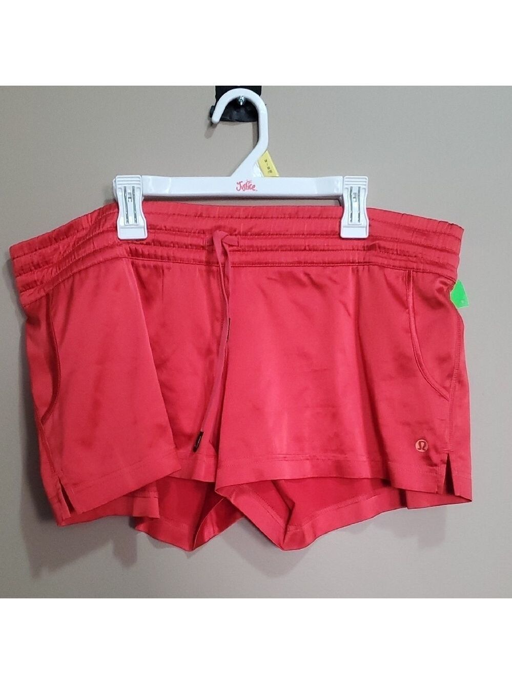 Lululemon Red Breakaway Shorts Size 14